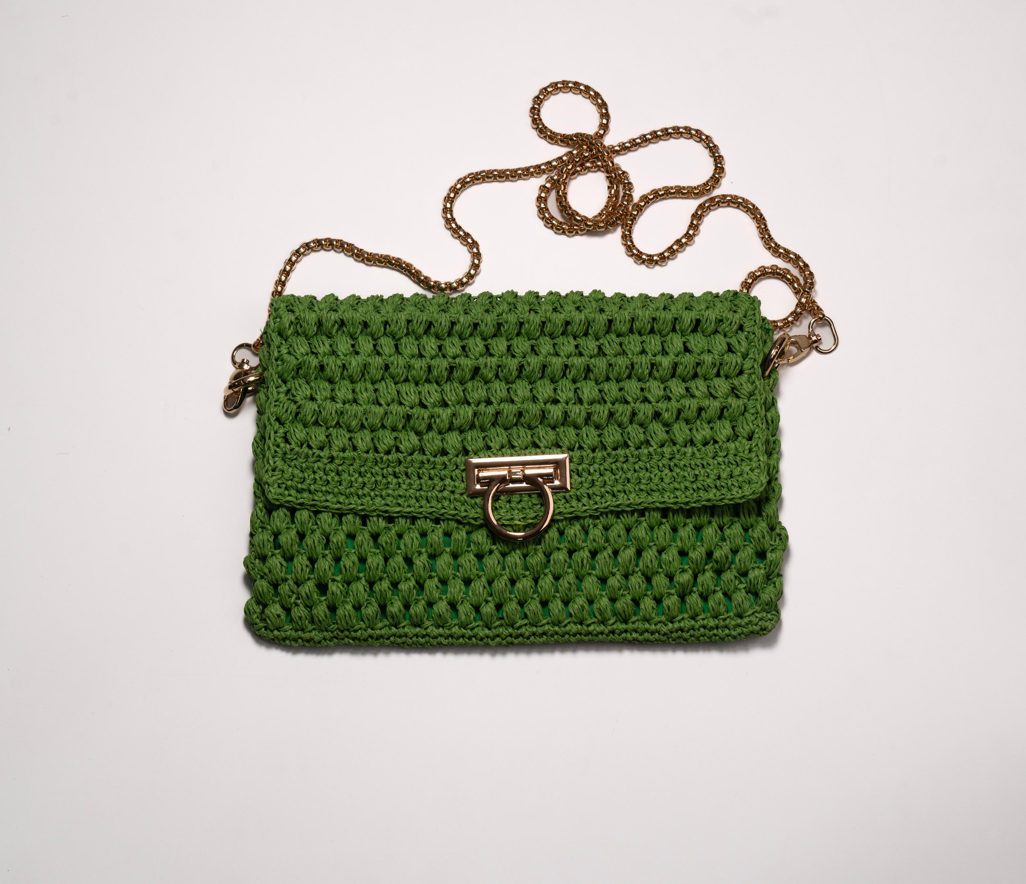 Premium Handmade Knit Tote Bag - Luxury Chunky Crochet Handbag