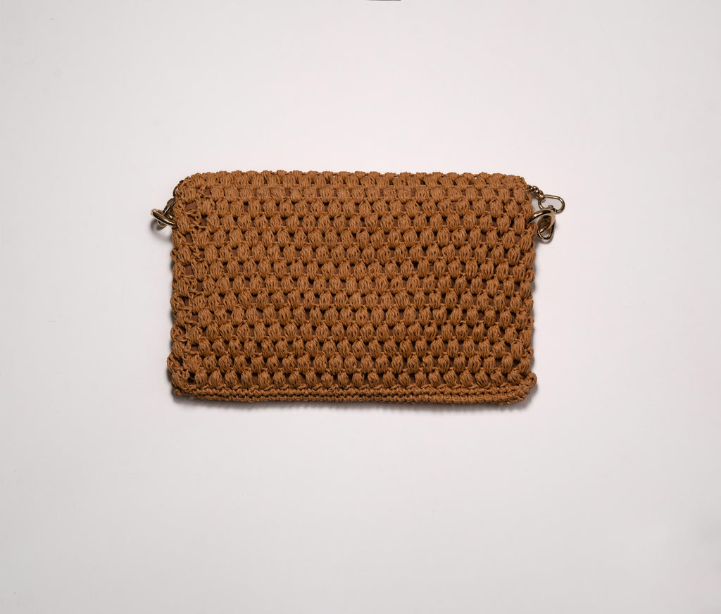 Premium Handmade Knit Tote Bag - Luxury Chunky Crochet Handbag