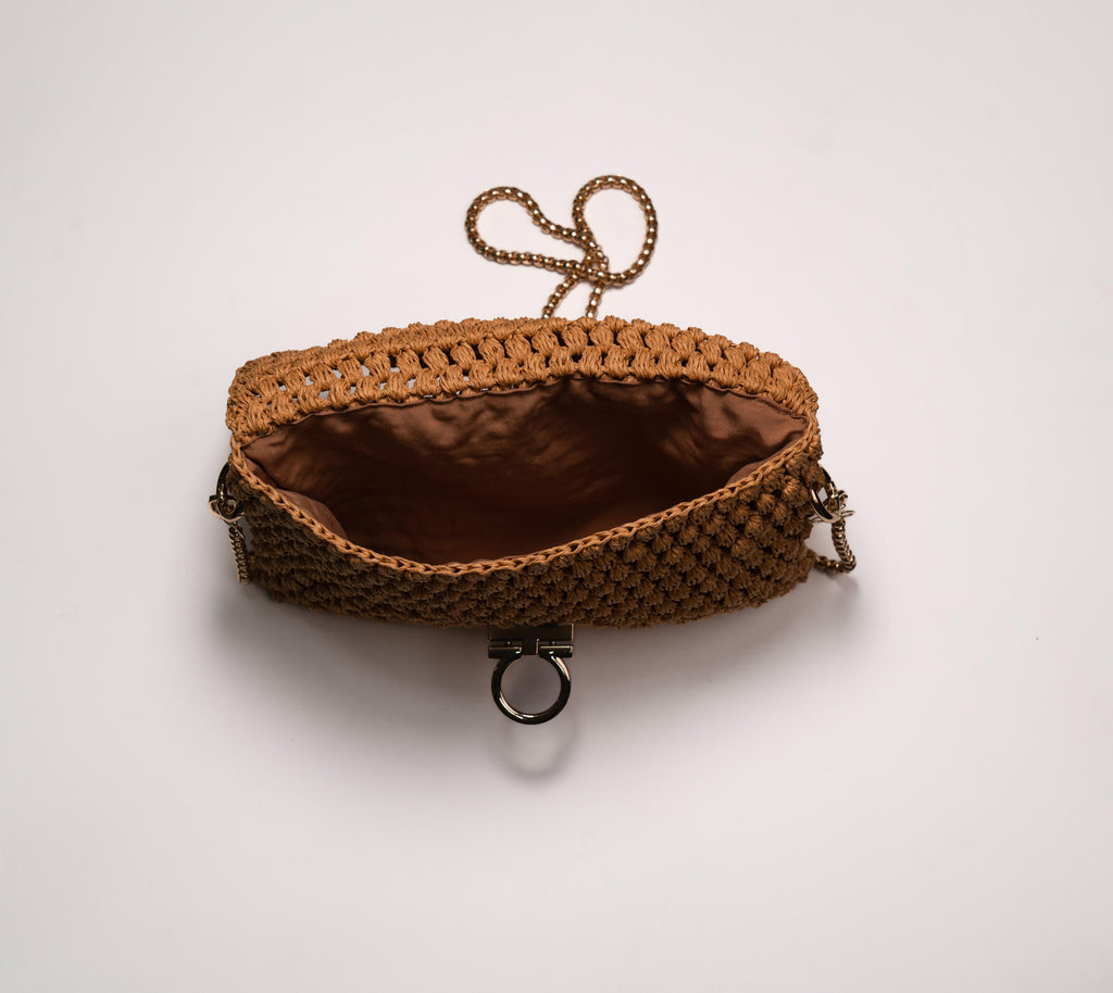 Premium Handmade Knit Tote Bag - Luxury Chunky Crochet Handbag