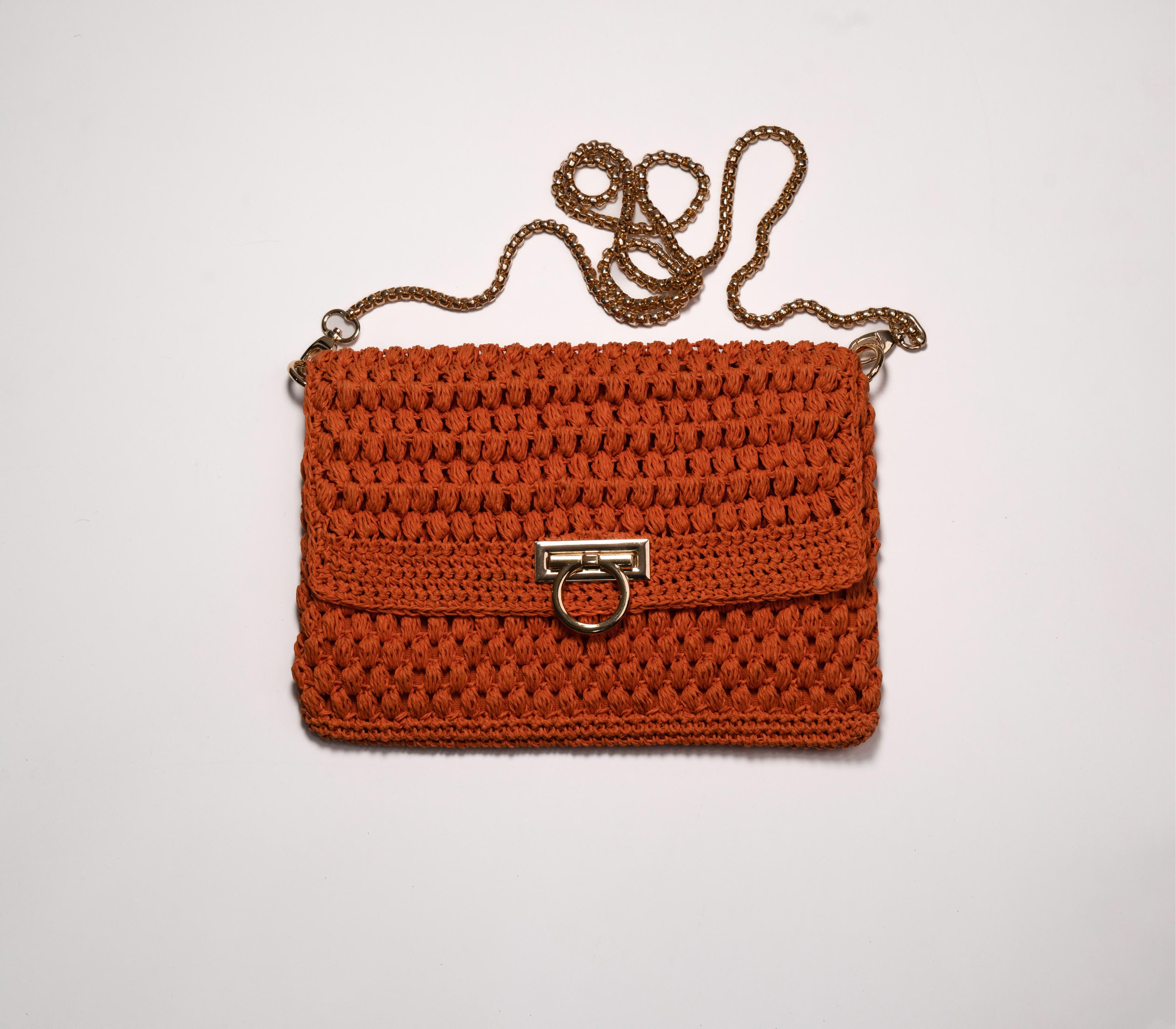Premium Handmade Knit Tote Bag - Luxury Chunky Crochet Handbag