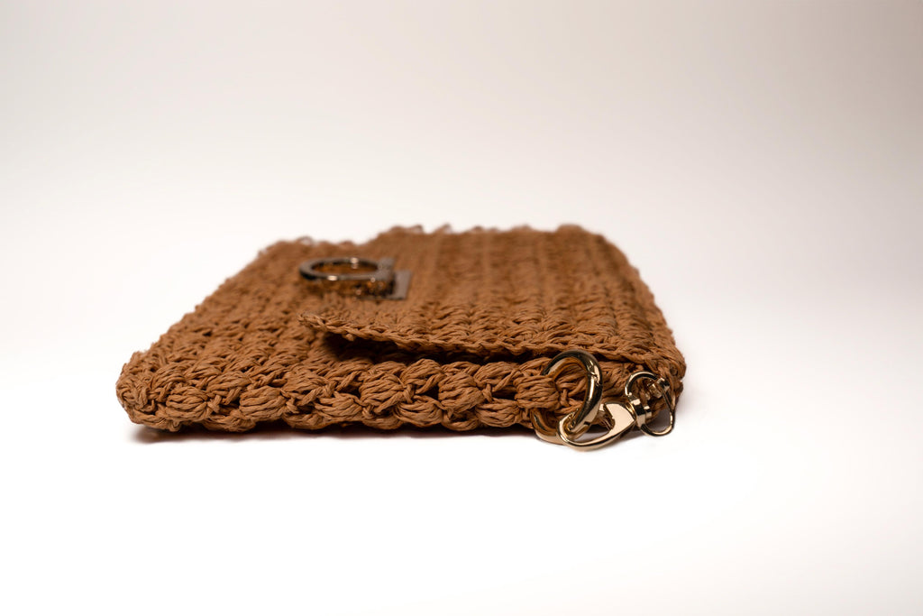 Premium Handmade Knit Tote Bag - Luxury Chunky Crochet Handbag